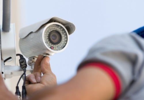 What percentage of american homes have security cameras?